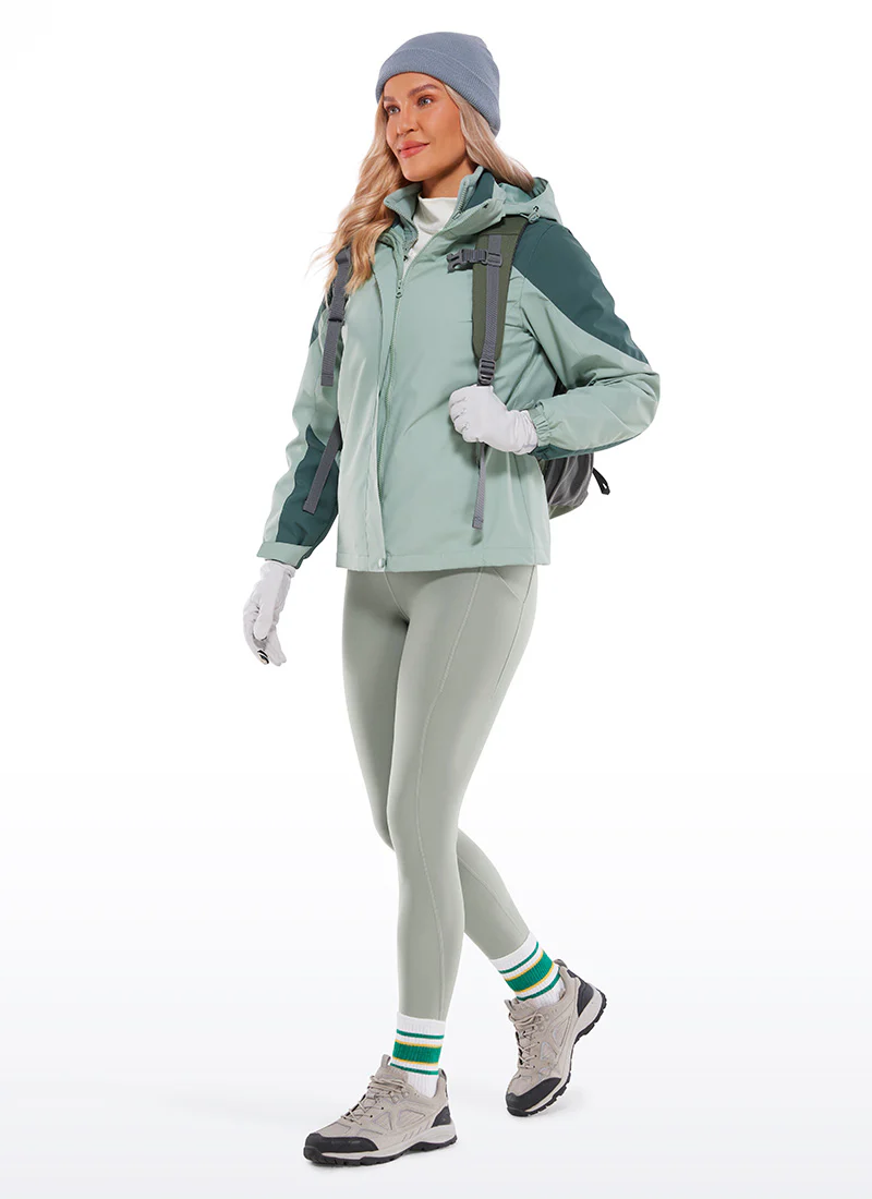 Fleece Lined Soft Pocket Legging 26.5" - Image 57