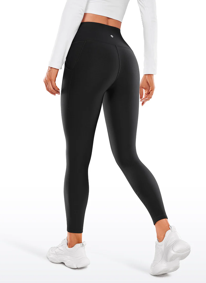 Fleece Lined Soft Pocket Legging 26.5" - Image 8