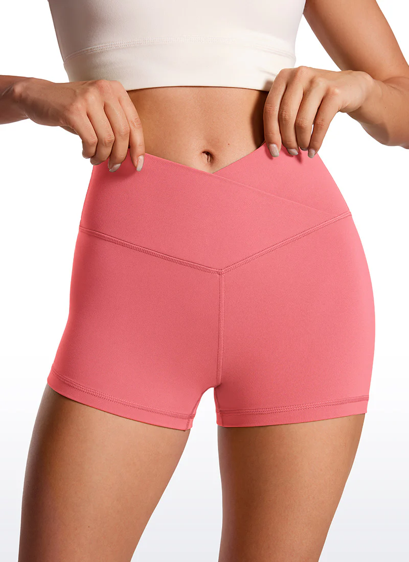 Butterluxe V Cross Waist Shorts 3" - Image 28