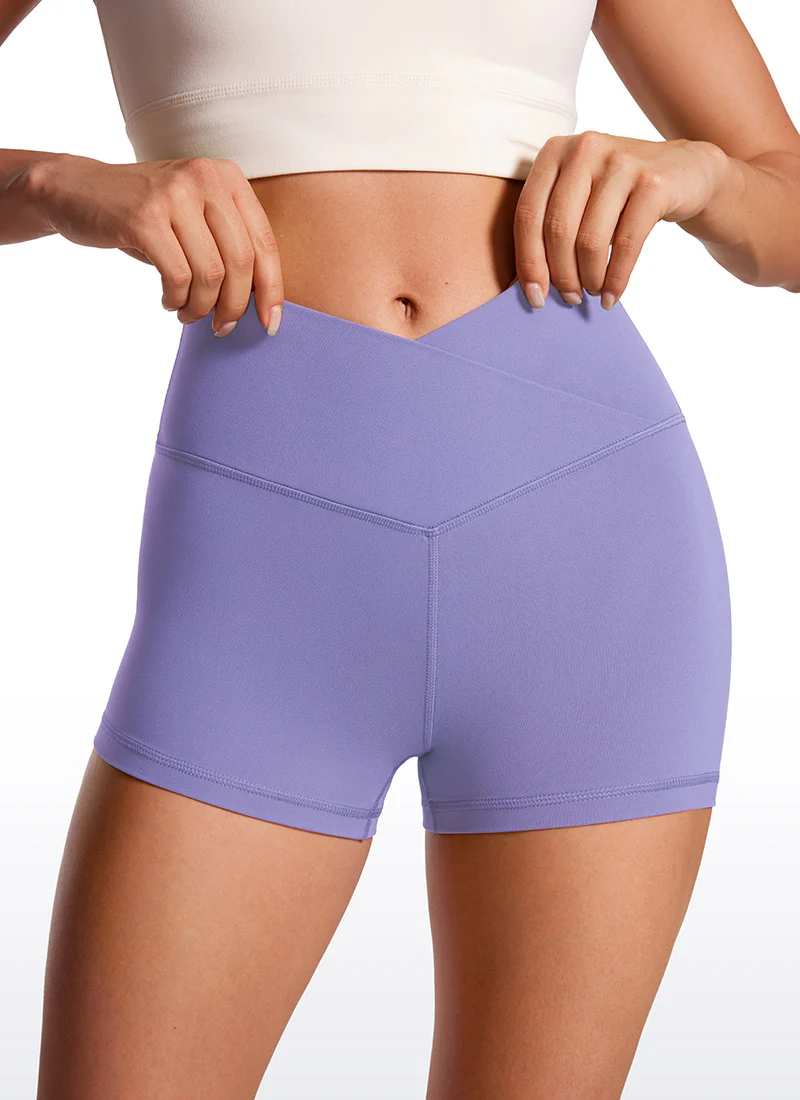 Butterluxe V Cross Waist Shorts 3" - Image 37