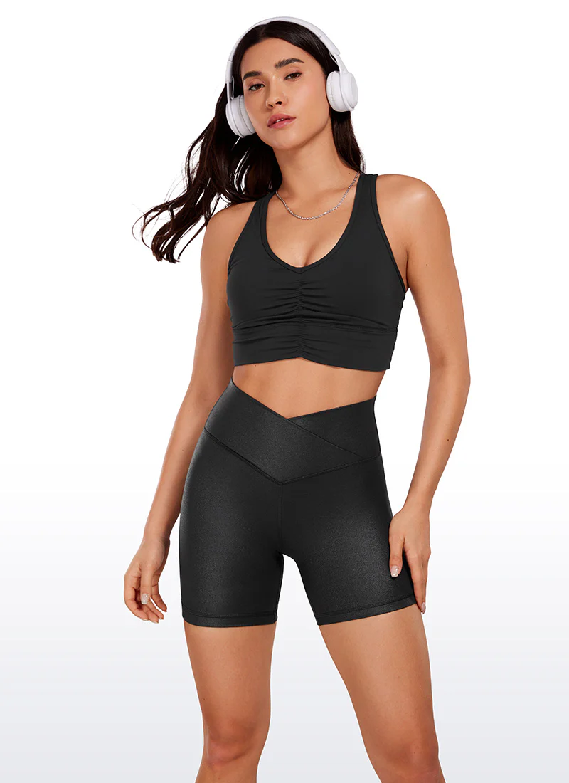 Butterluxe V Cross Waist Shorts 5" - Image 14