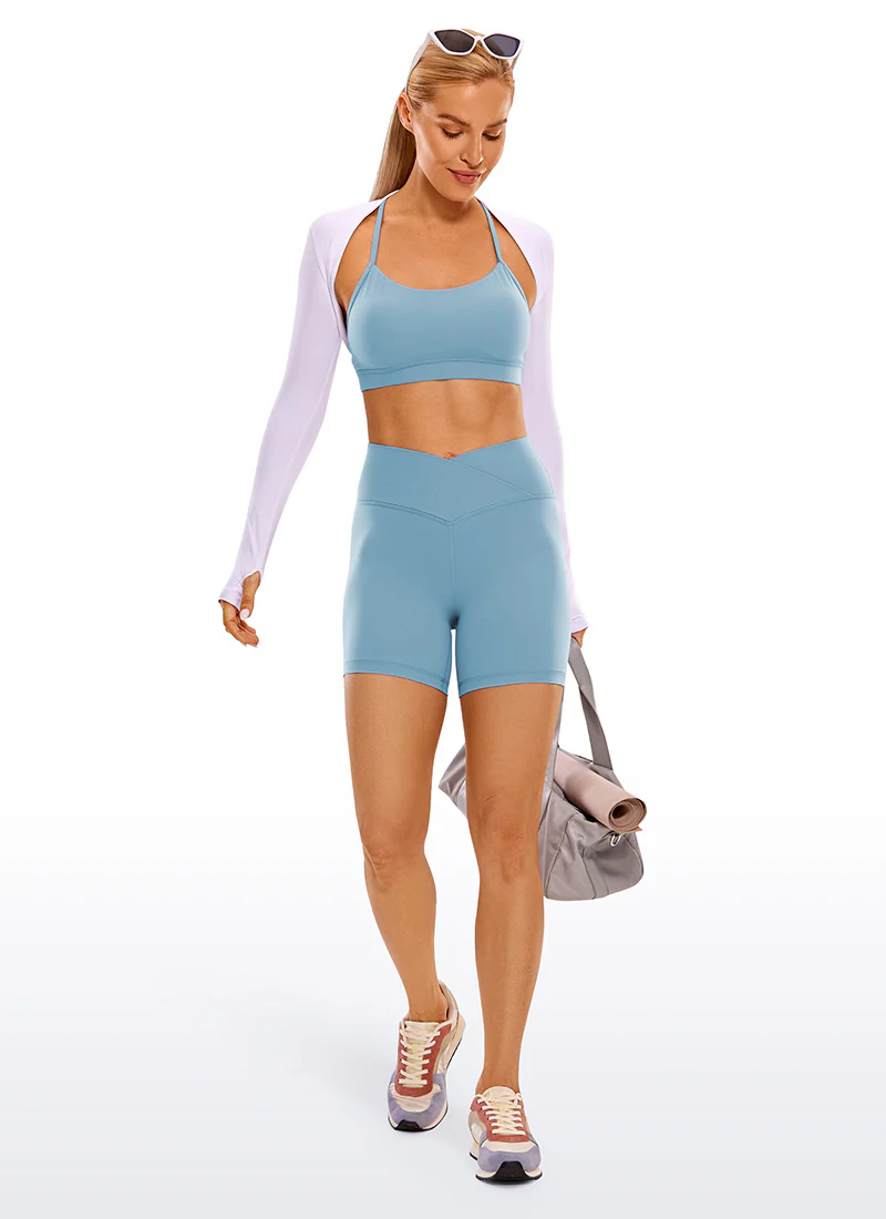 Butterluxe V Cross Waist Shorts 5" - Image 18
