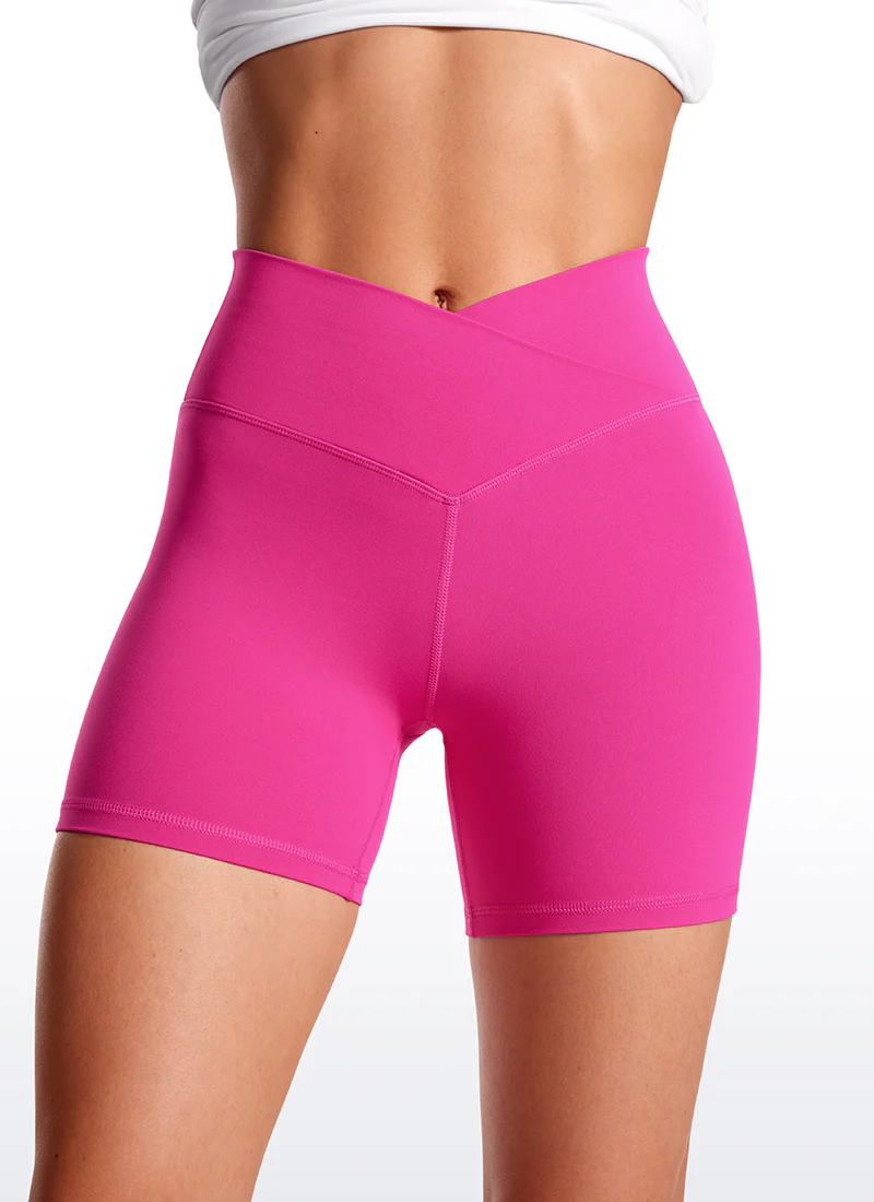 Butterluxe V Cross Waist Shorts 5" - Image 8