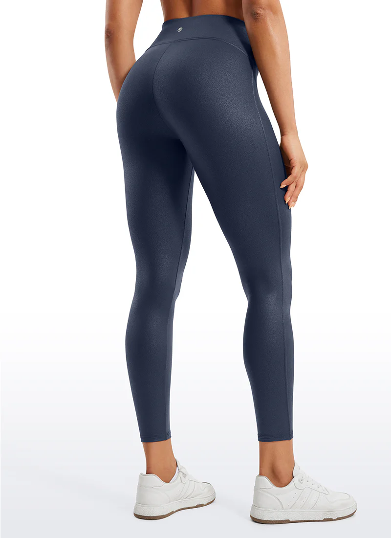 Faux Leather No Front Seam Legging 25'' - Image 14