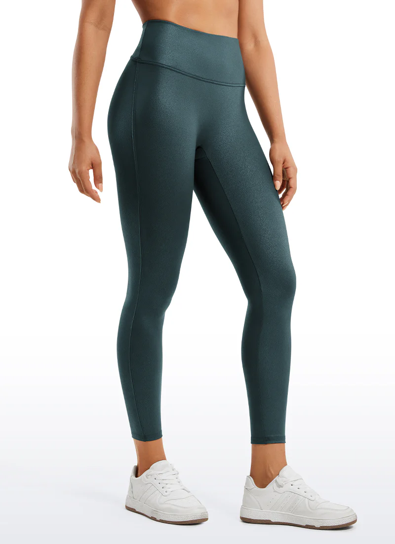 Faux Leather No Front Seam Legging 25'' - Image 16