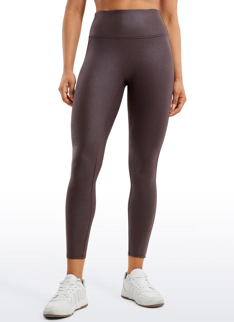 Faux Leather No Front Seam Legging 25'' - Image 20