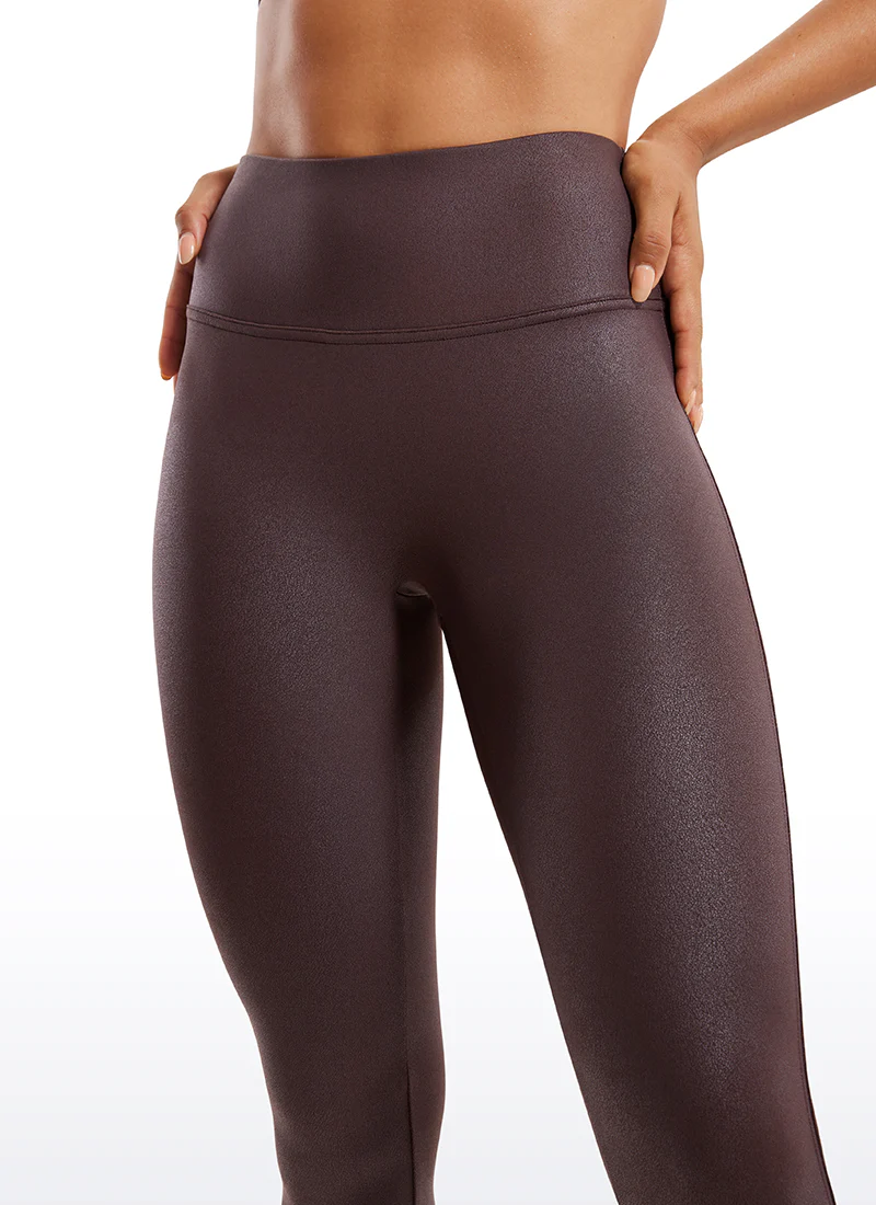 Faux Leather No Front Seam Legging 25'' - Image 23