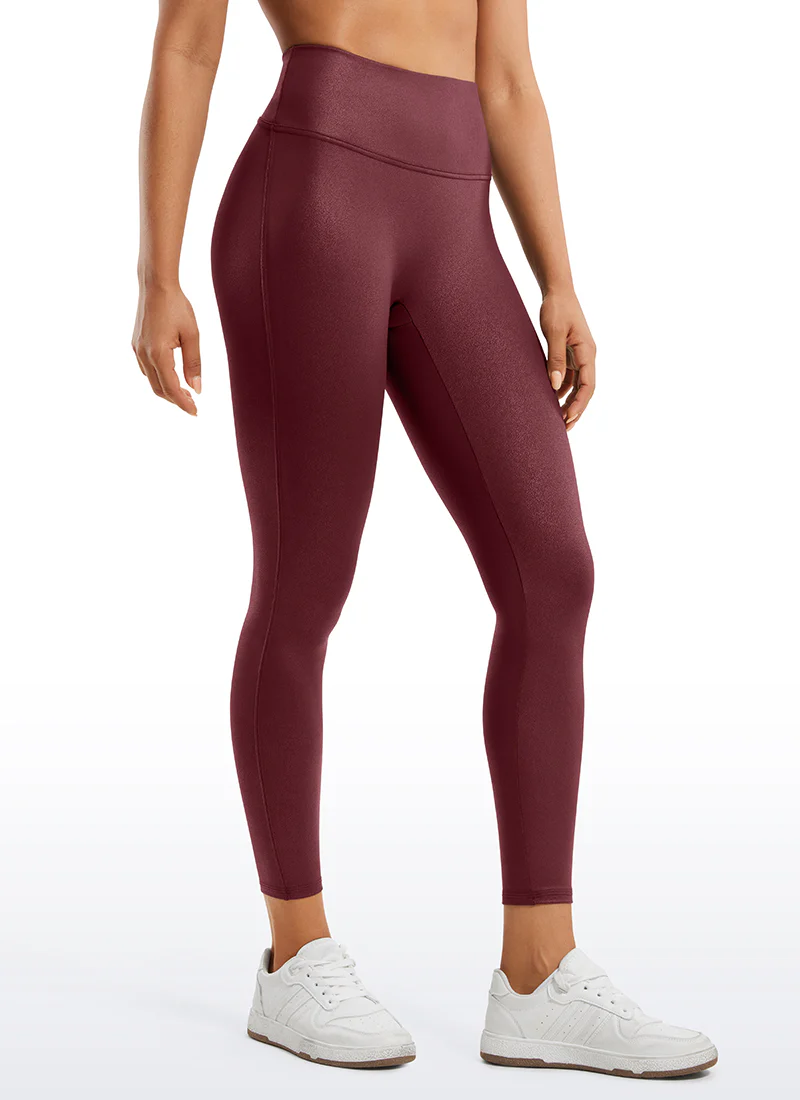 Faux Leather No Front Seam Legging 25'' - Image 24