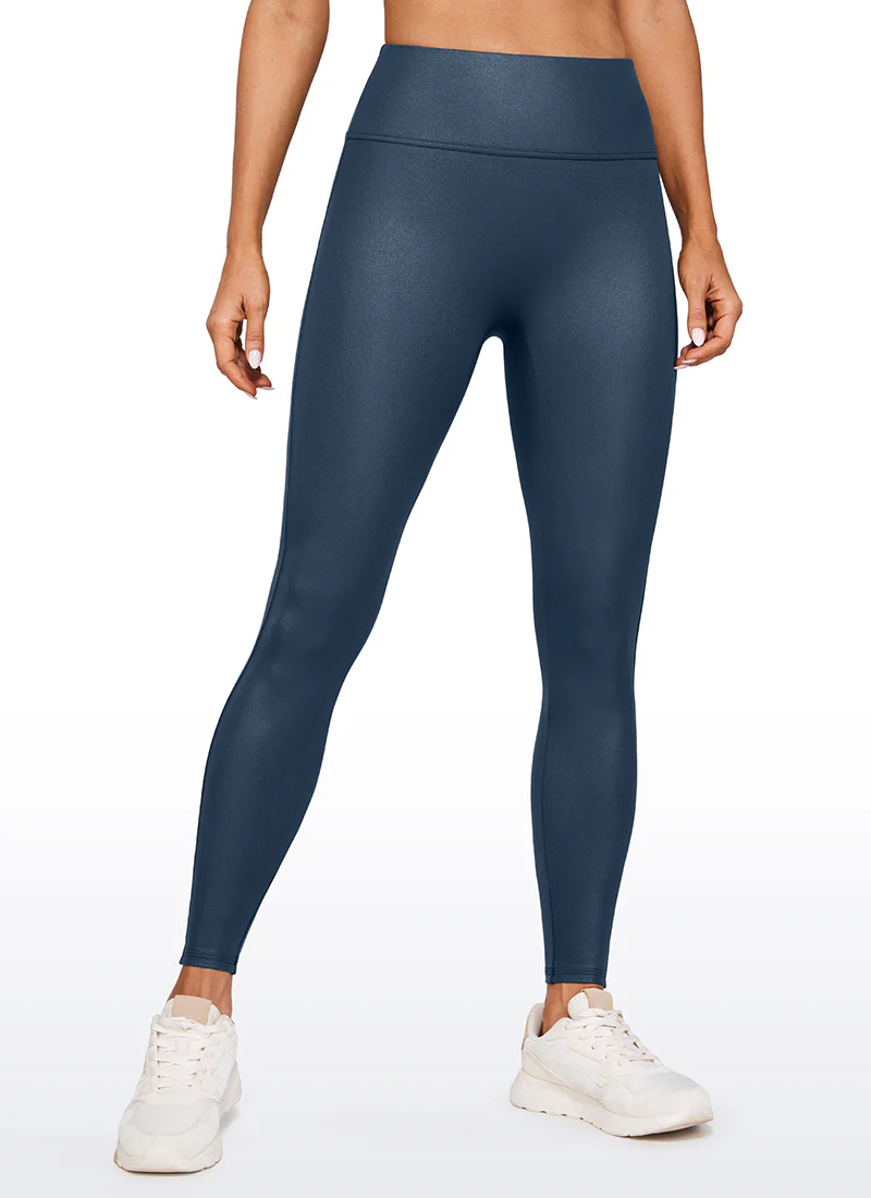 Faux Leather No Front Seam Legging 28'' - Image 12