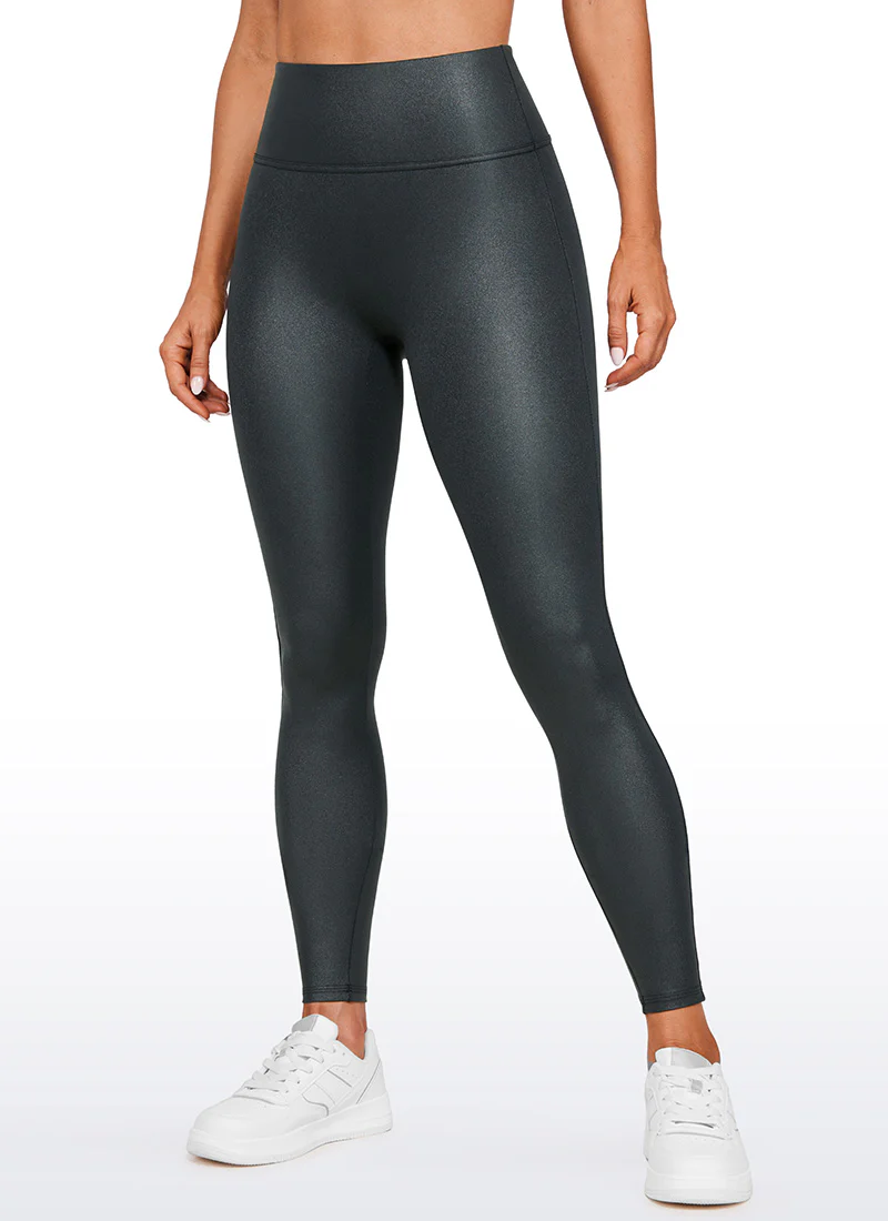 Faux Leather No Front Seam Legging 28'' - Image 16
