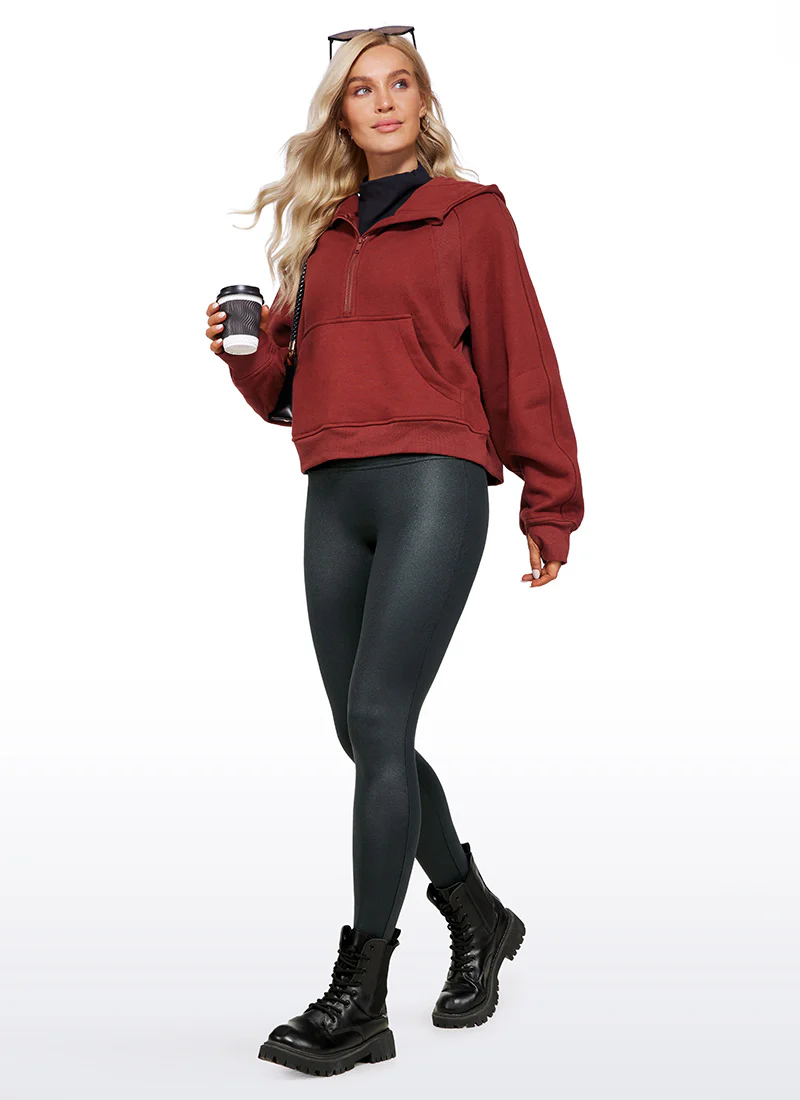 Faux Leather No Front Seam Legging 28'' - Image 18