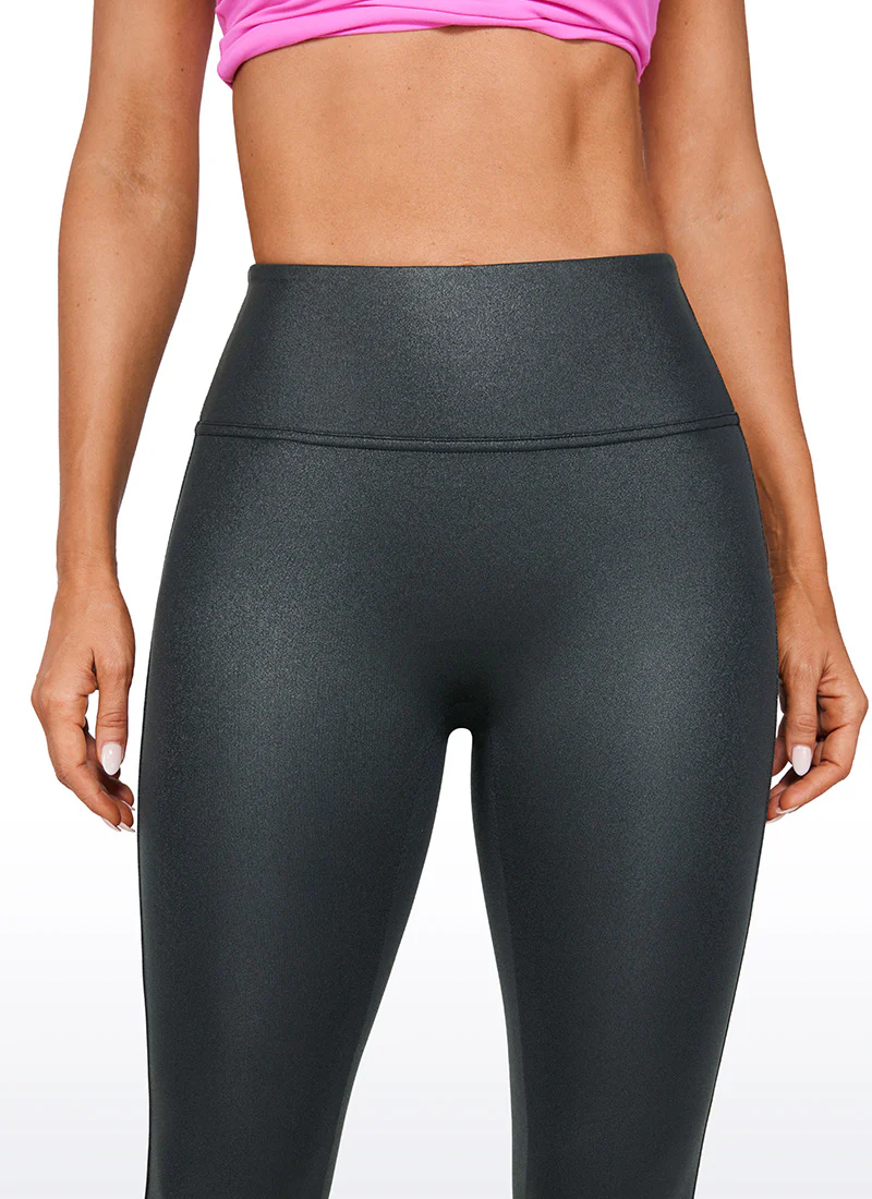 Faux Leather No Front Seam Legging 28'' - Image 19