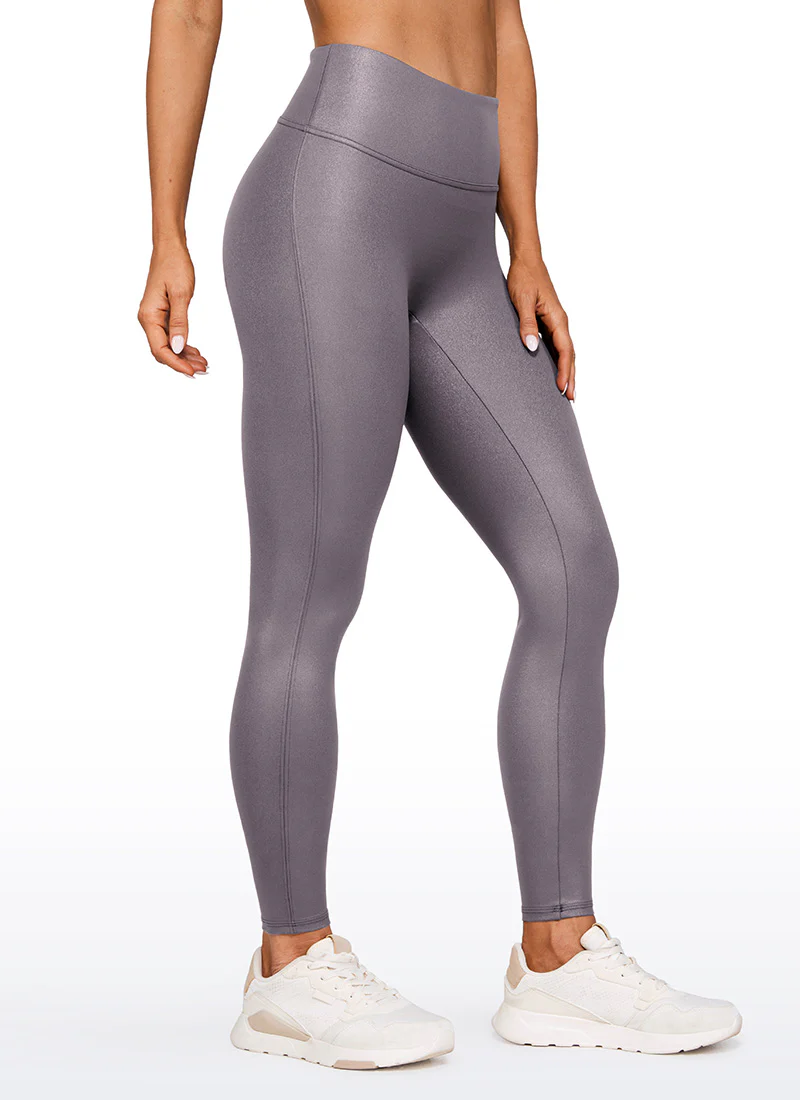 Faux Leather No Front Seam Legging 28'' - Image 6