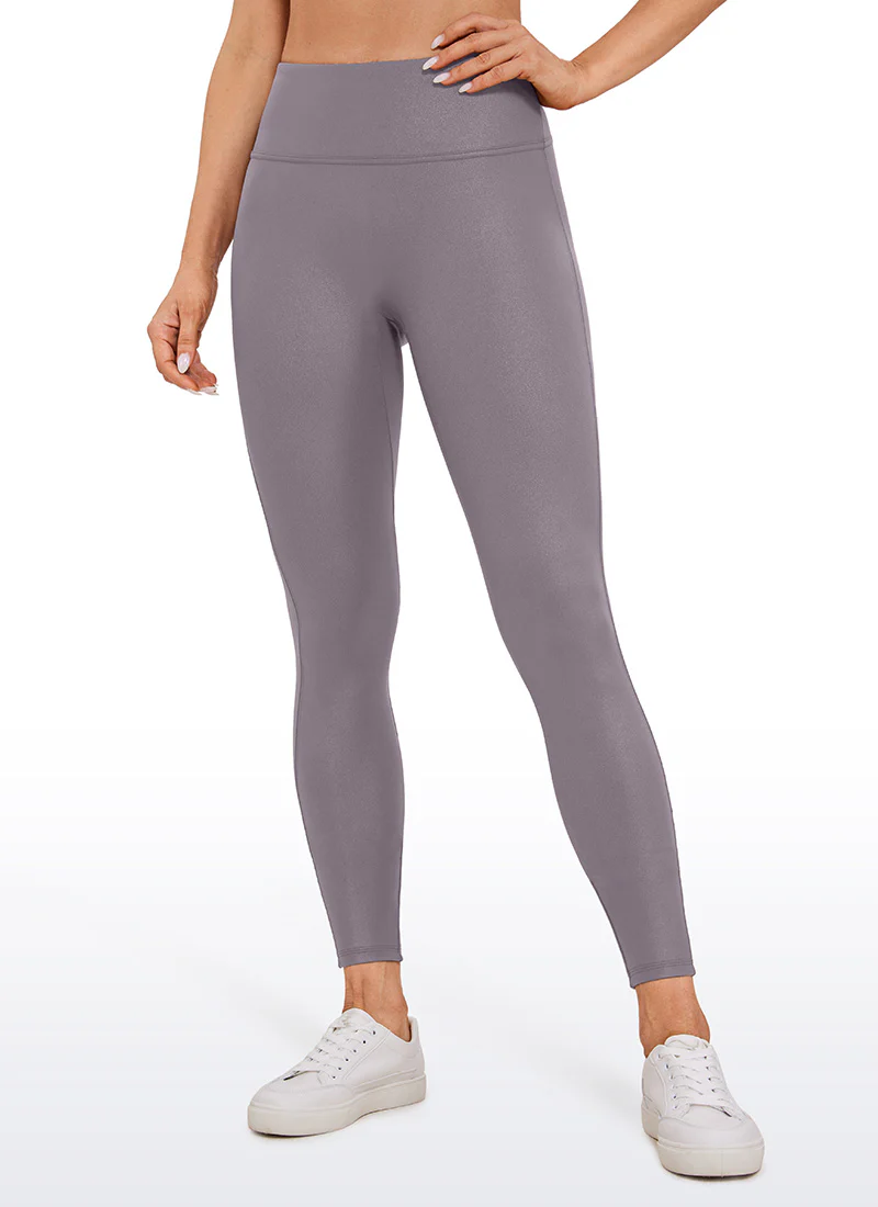 Faux Leather No Front Seam Legging 26.5'' - Image 10