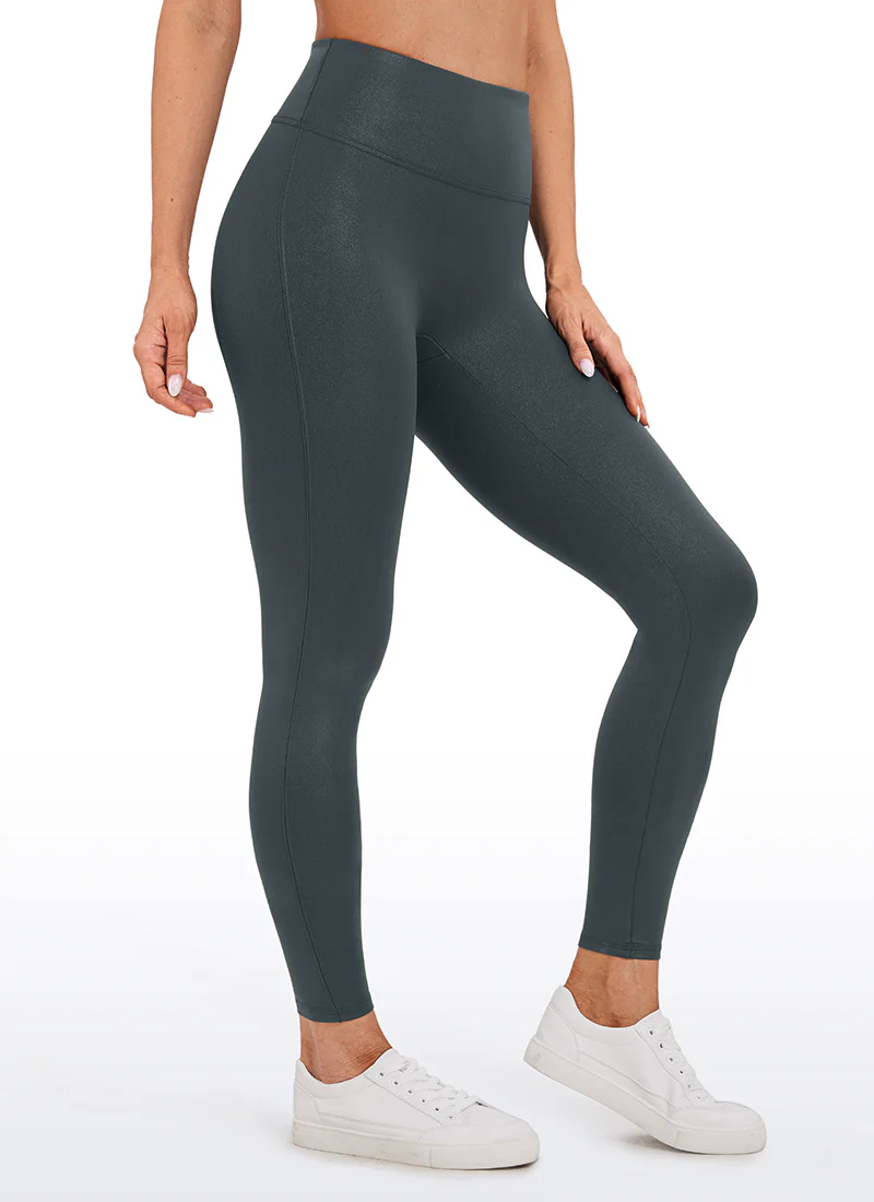Faux Leather No Front Seam Legging 26.5'' - Image 24
