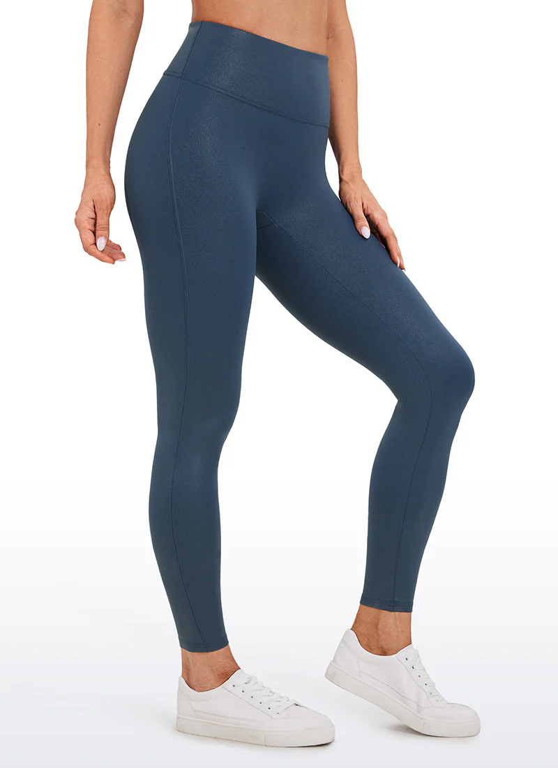Faux Leather No Front Seam Legging 26.5'' - Image 5
