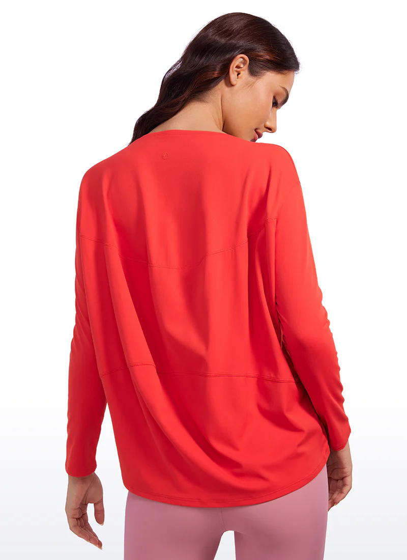 Butterluxe-Light Hip Length Back Hem Long Sleeves - Image 10