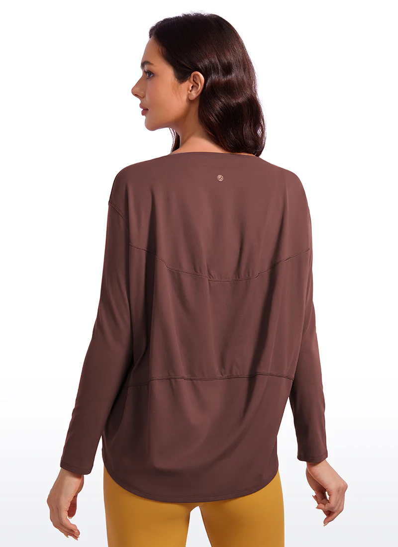 Butterluxe-Light Hip Length Back Hem Long Sleeves - Image 13
