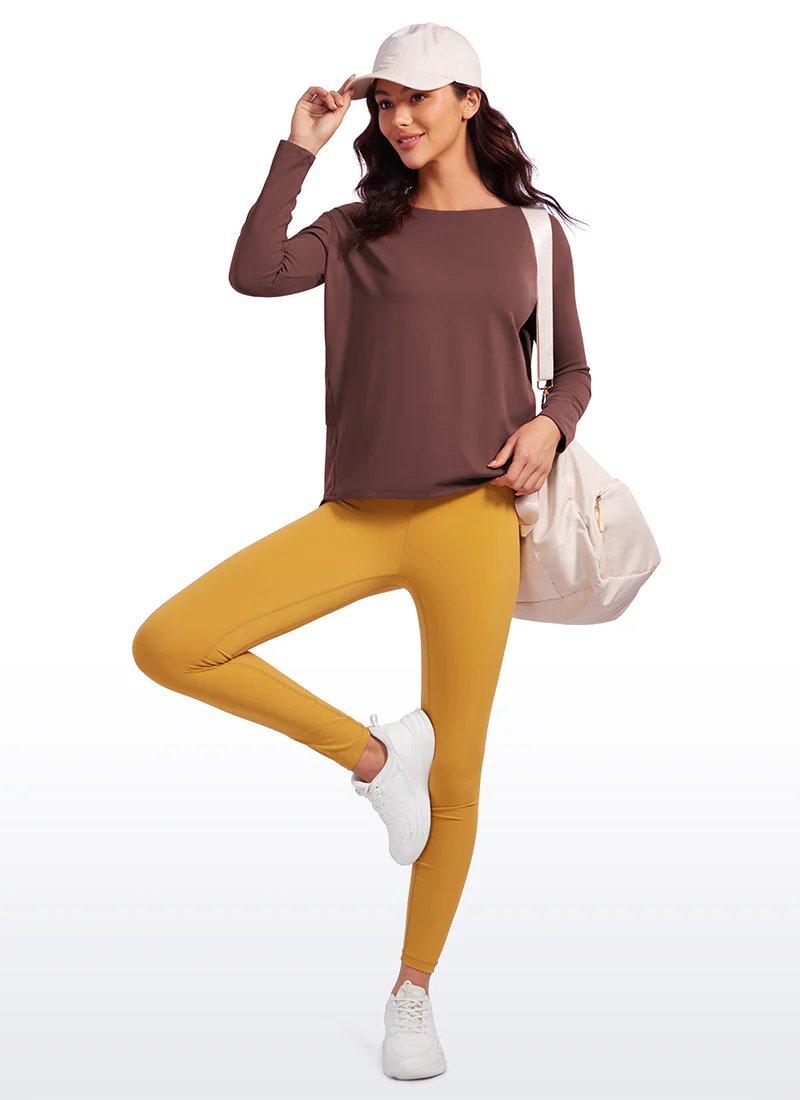 Butterluxe-Light Hip Length Back Hem Long Sleeves - Image 14