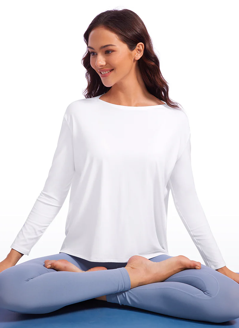 Butterluxe-Light Hip Length Back Hem Long Sleeves - Image 3