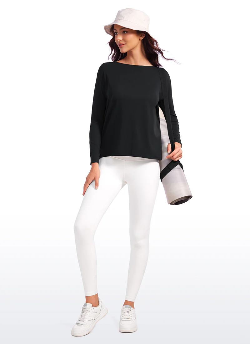 Butterluxe-Light Hip Length Back Hem Long Sleeves - Image 7