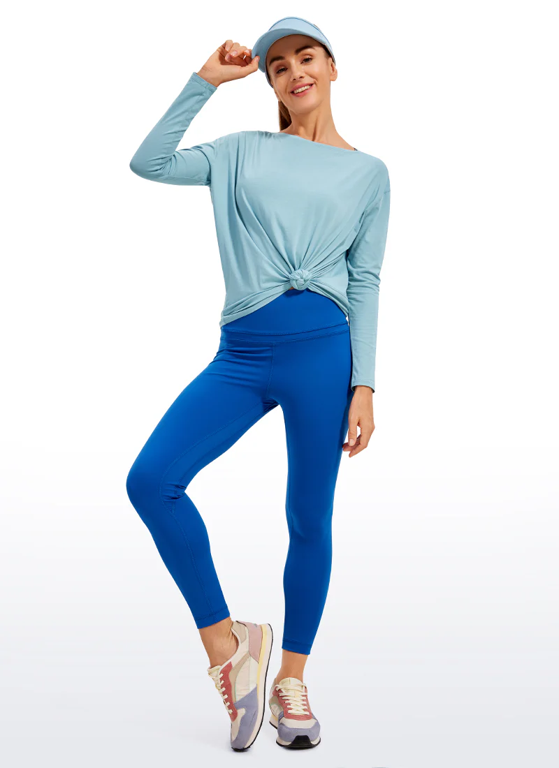 Pima Cotton Boat Neck Long Sleeve - Image 30