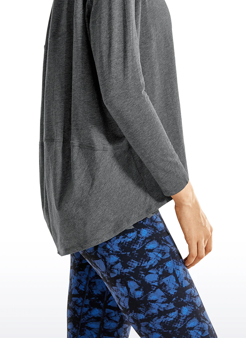 Pima Cotton Boat Neck Long Sleeve - Image 9
