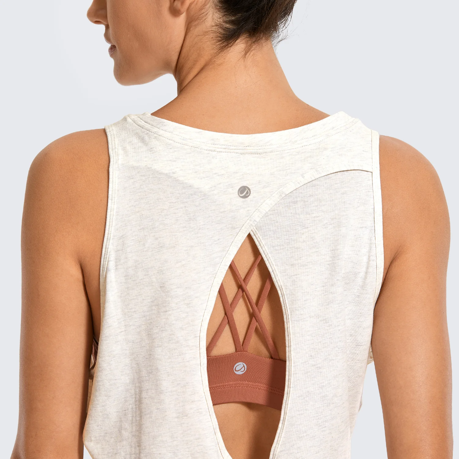 Pima Cotton Split Open Back Tank - Image 19