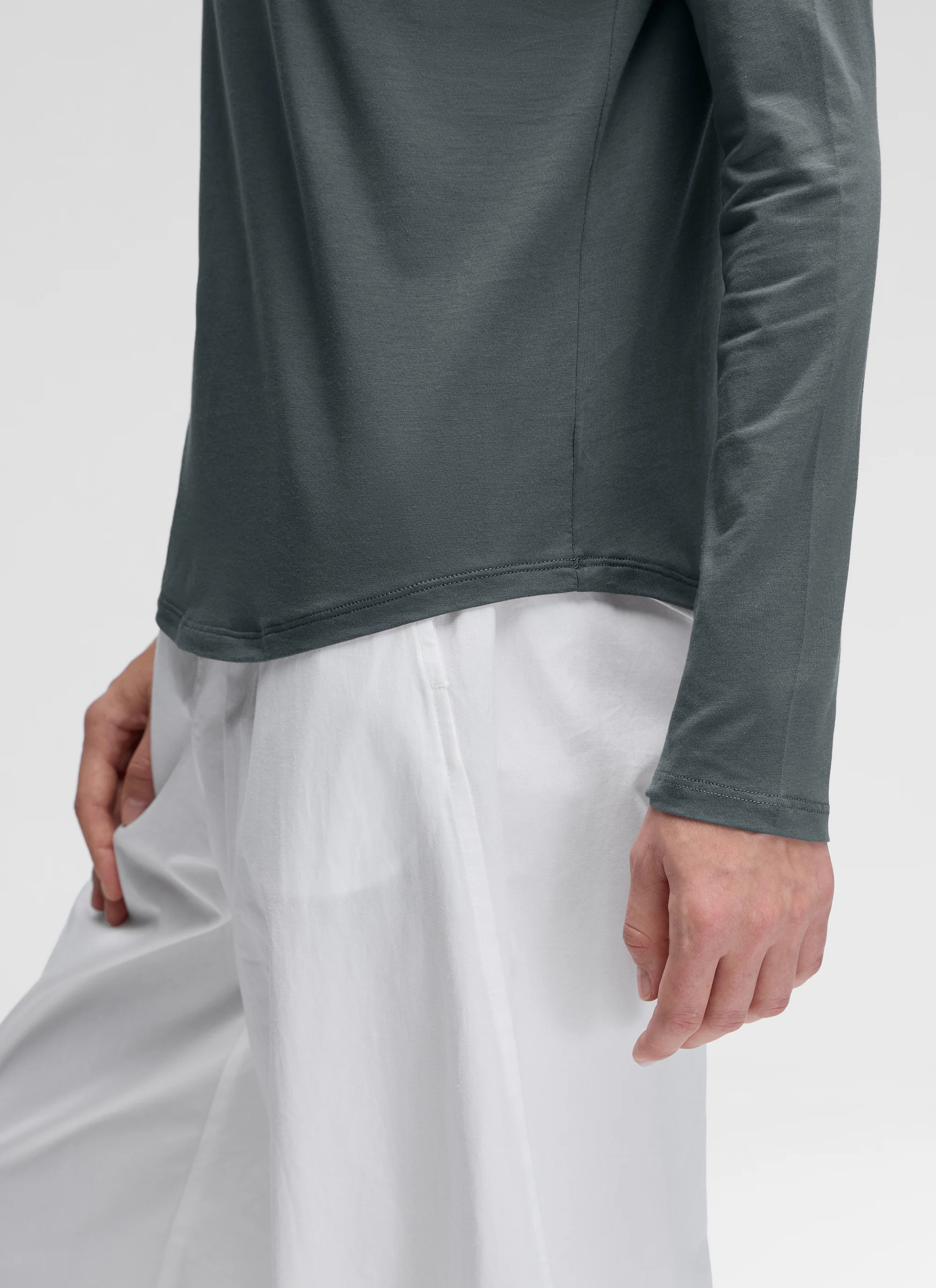 Pima Cotton Workout Long Sleeve - Image 17
