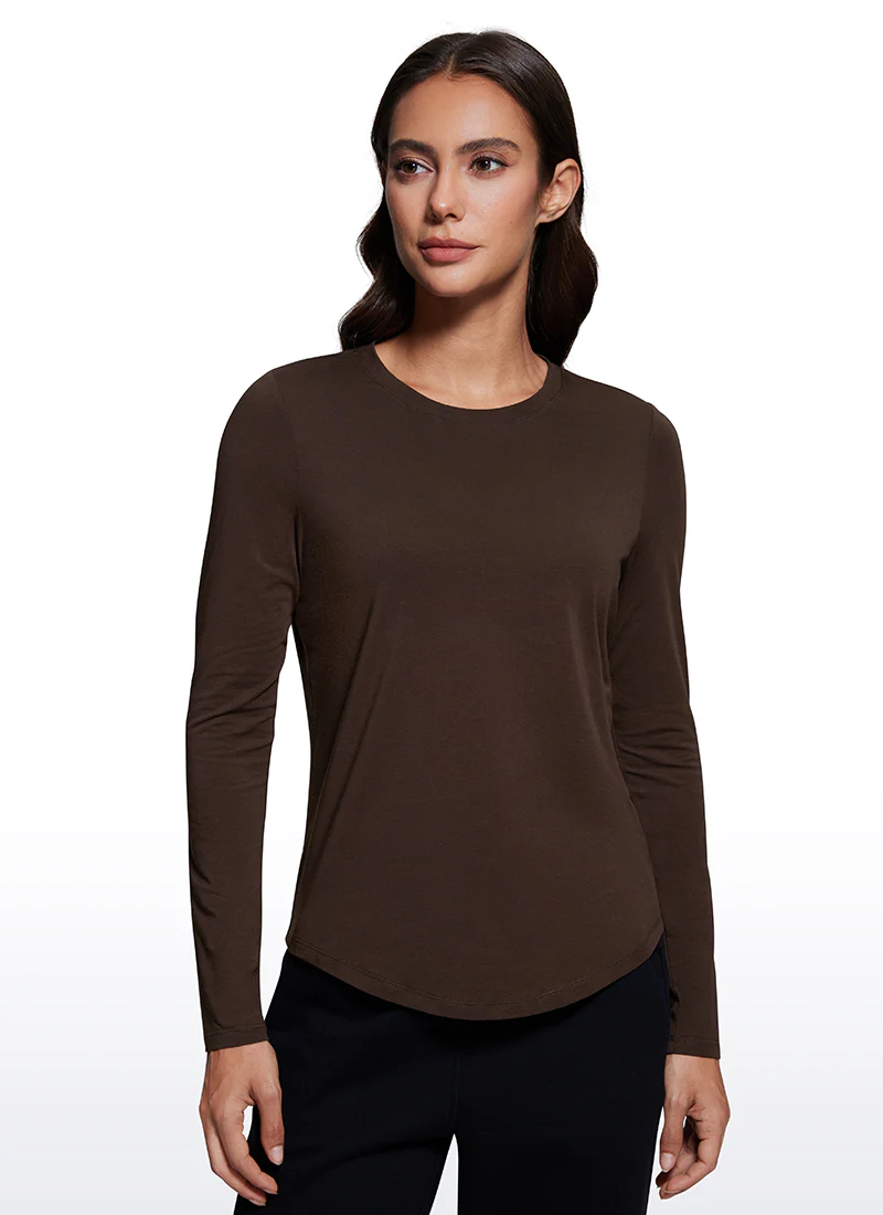 Pima Cotton Workout Long Sleeve - Image 22
