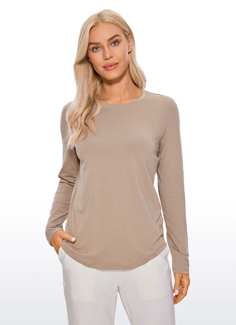 Pima Cotton Workout Long Sleeve - Image 14
