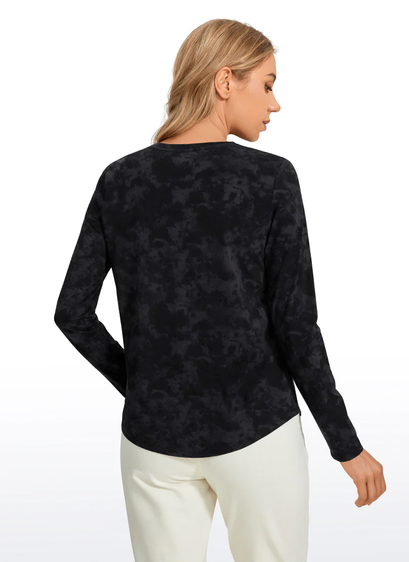 Pima Cotton Workout Long Sleeve - Image 5