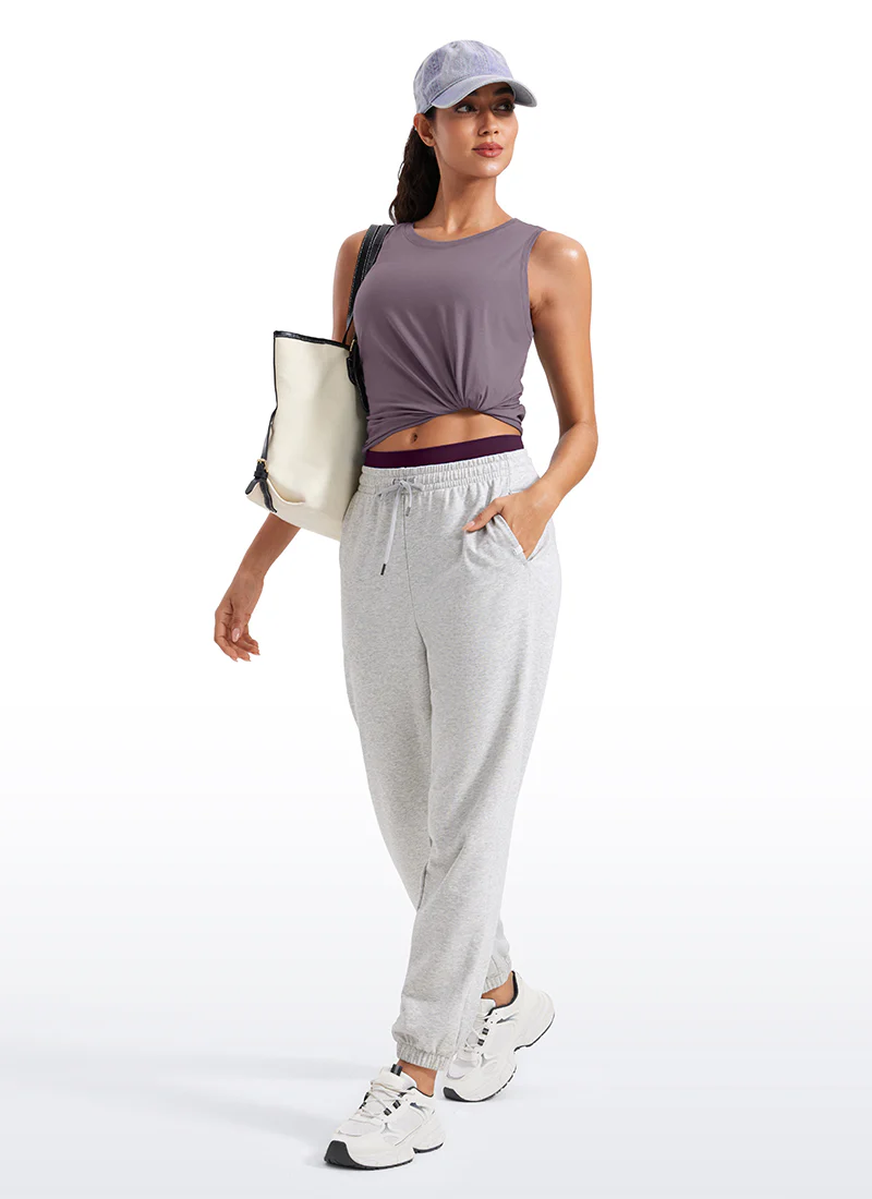 Pima Cotton Crop Round Neck Tank - Image 12