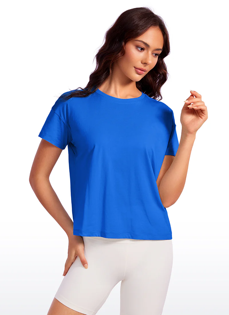 Pima Cotton Loose Fit Short Sleeve