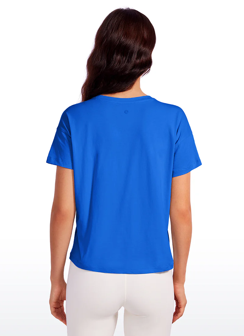 Pima Cotton Loose Fit Short Sleeve - Image 2