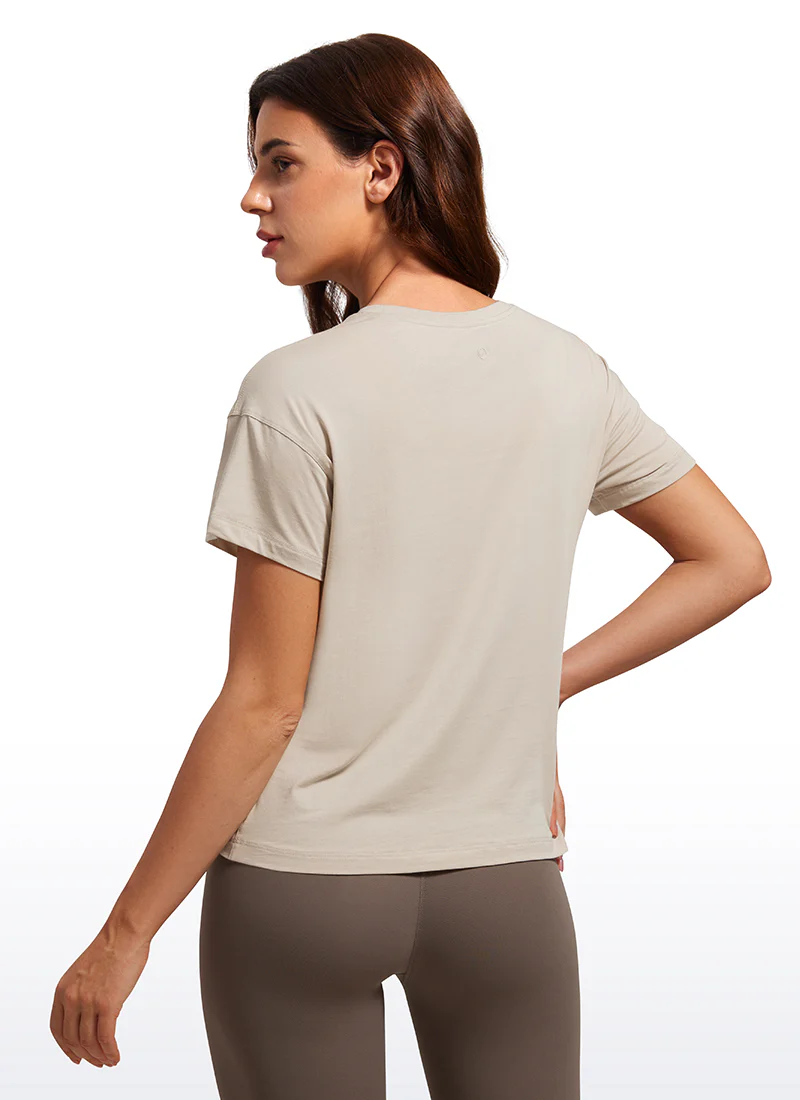 Pima Cotton Loose Fit Short Sleeve - Image 18