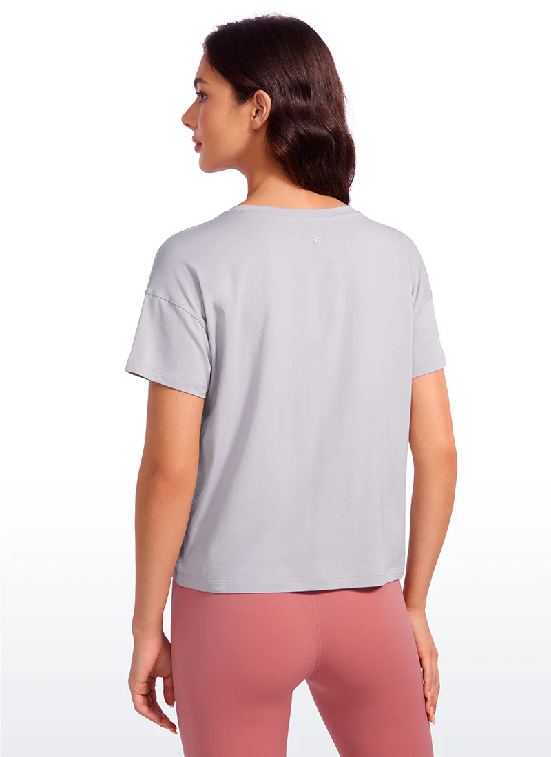 Pima Cotton Loose Fit Short Sleeve - Image 2