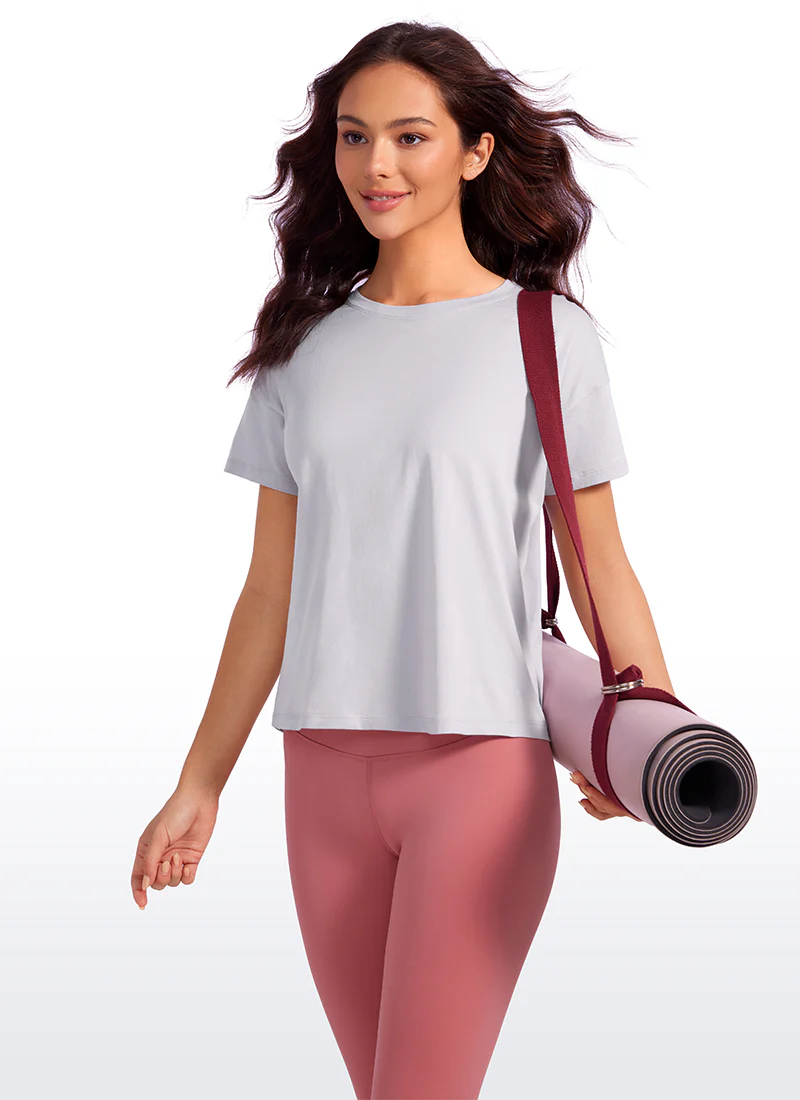 Pima Cotton Loose Fit Short Sleeve - Image 3