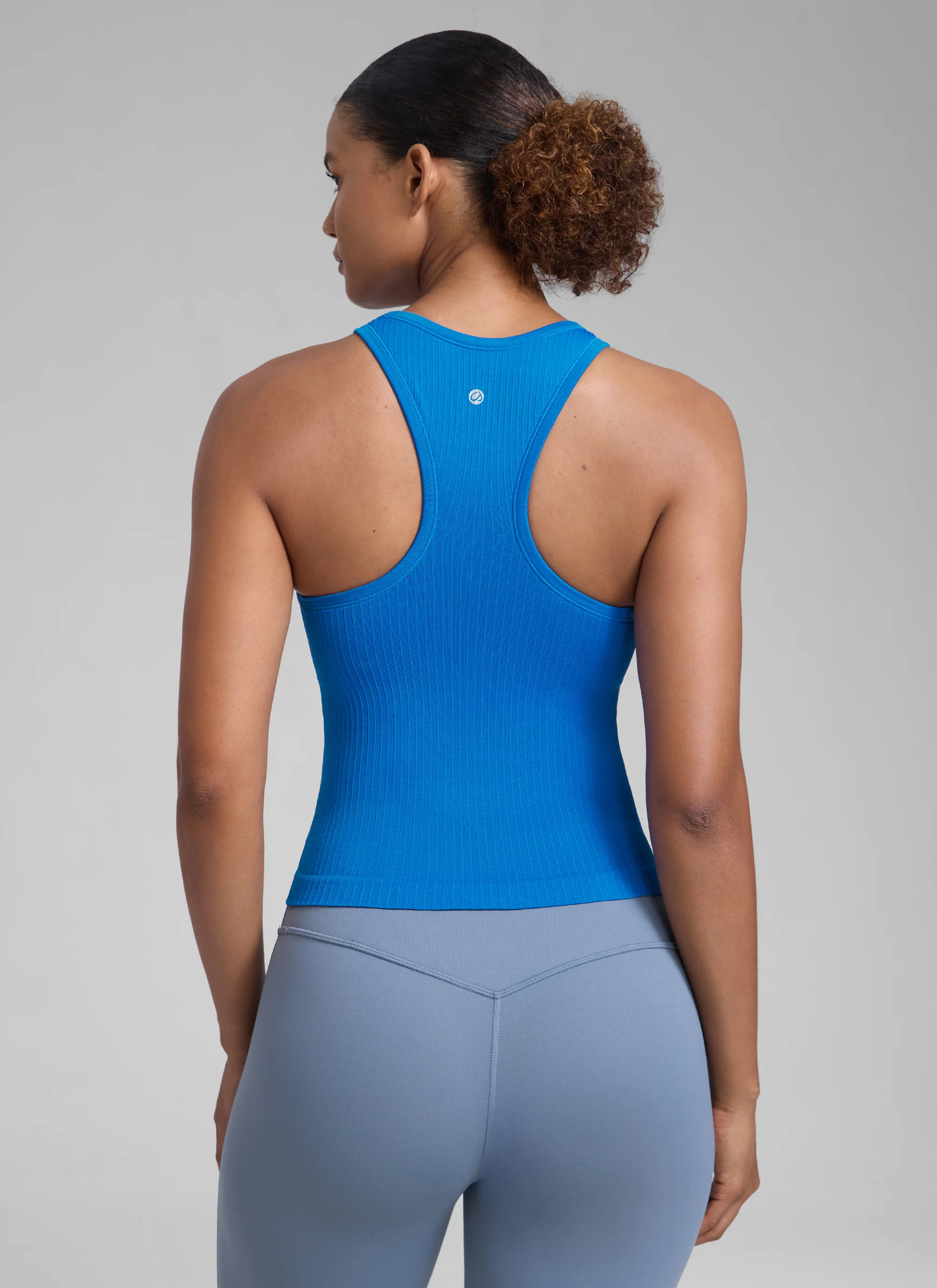 Seamless Racerback Hip Length Tank - Image 19