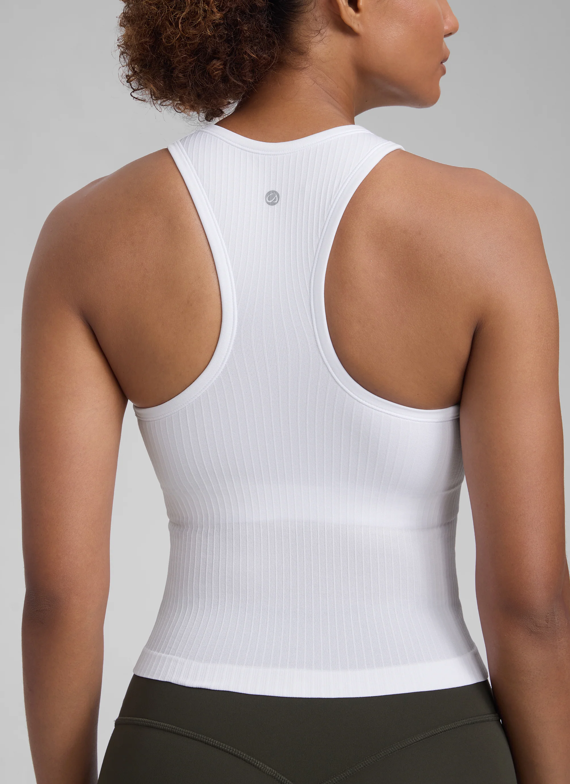 Seamless Racerback Hip Length Tank - Image 28