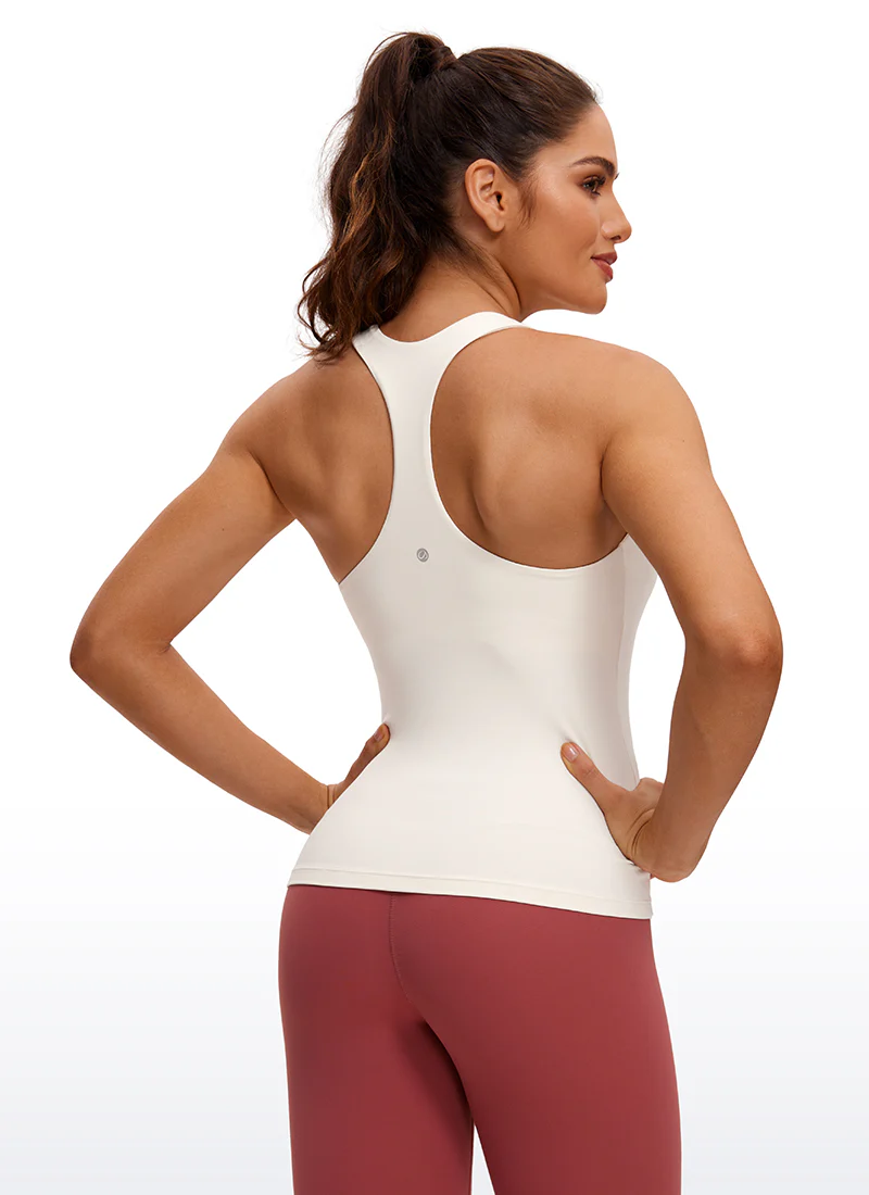Butterluxe Waist Length Built in Bra Tank - Image 16