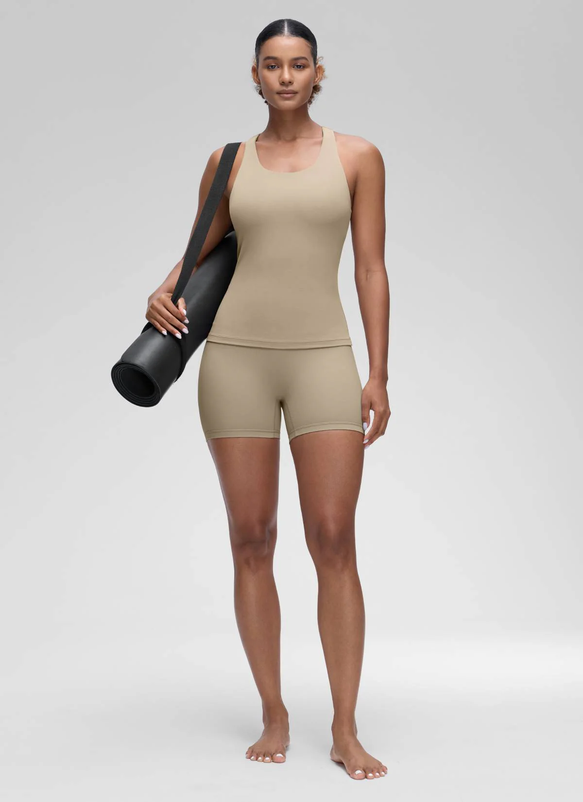 Butterluxe Waist Length Built in Bra Tank - Image 25