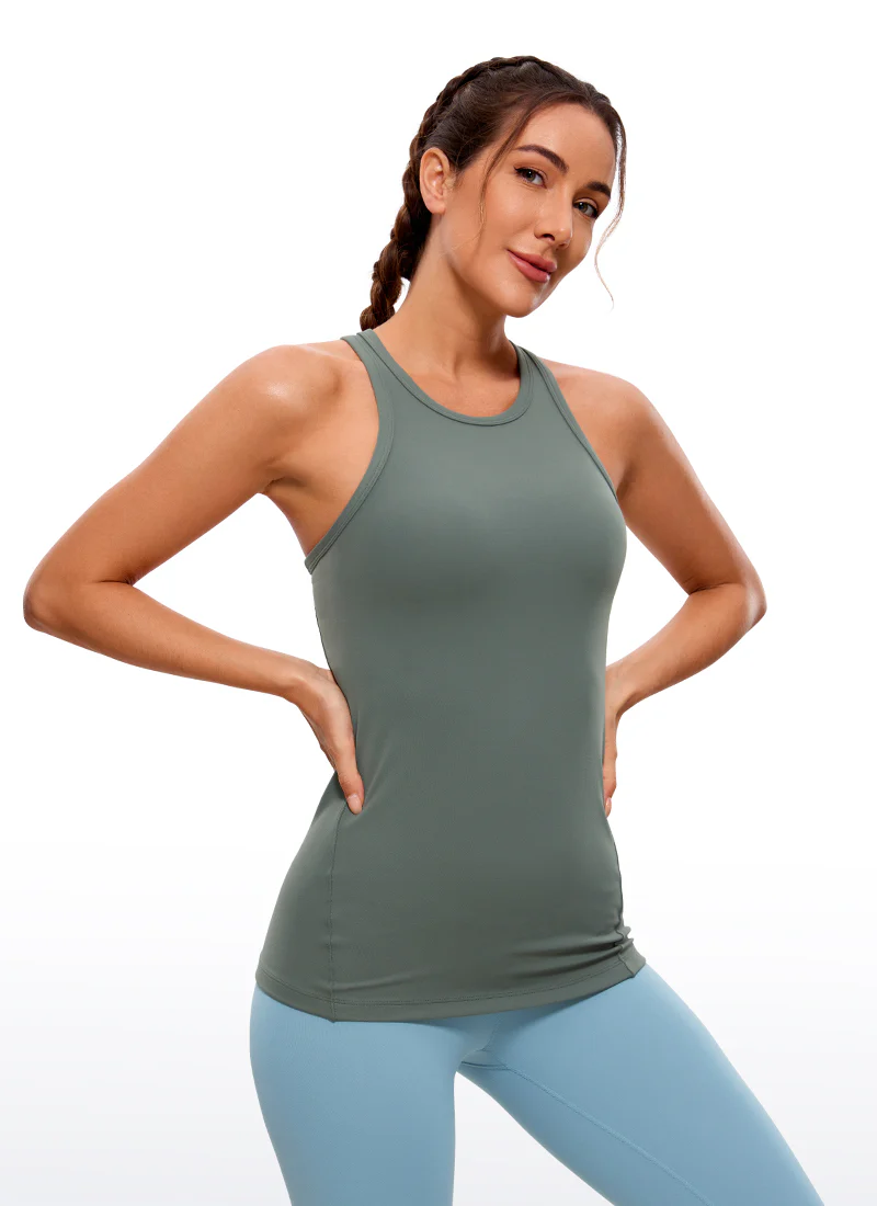 Butterluxe Hip Length Racerback Tank - Image 20