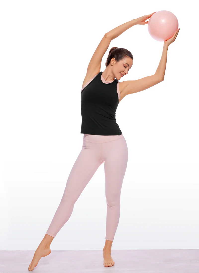 Butterluxe Waist Length Racerback Tank - Image 6