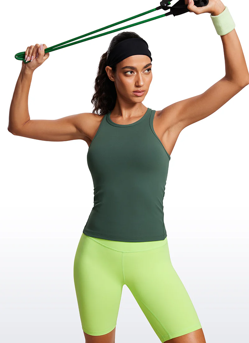 Butterluxe Waist Length  Racerback Tank - Image 17