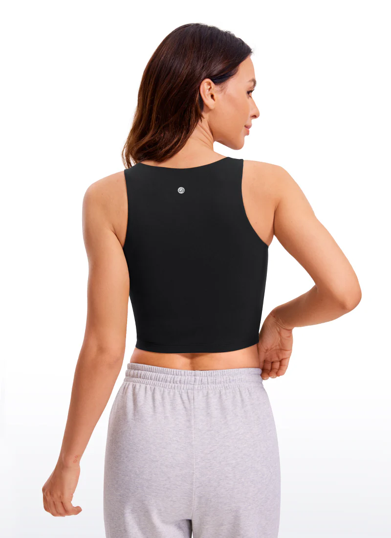 Butterluxe Cropped Wide Back Tank - Image 10