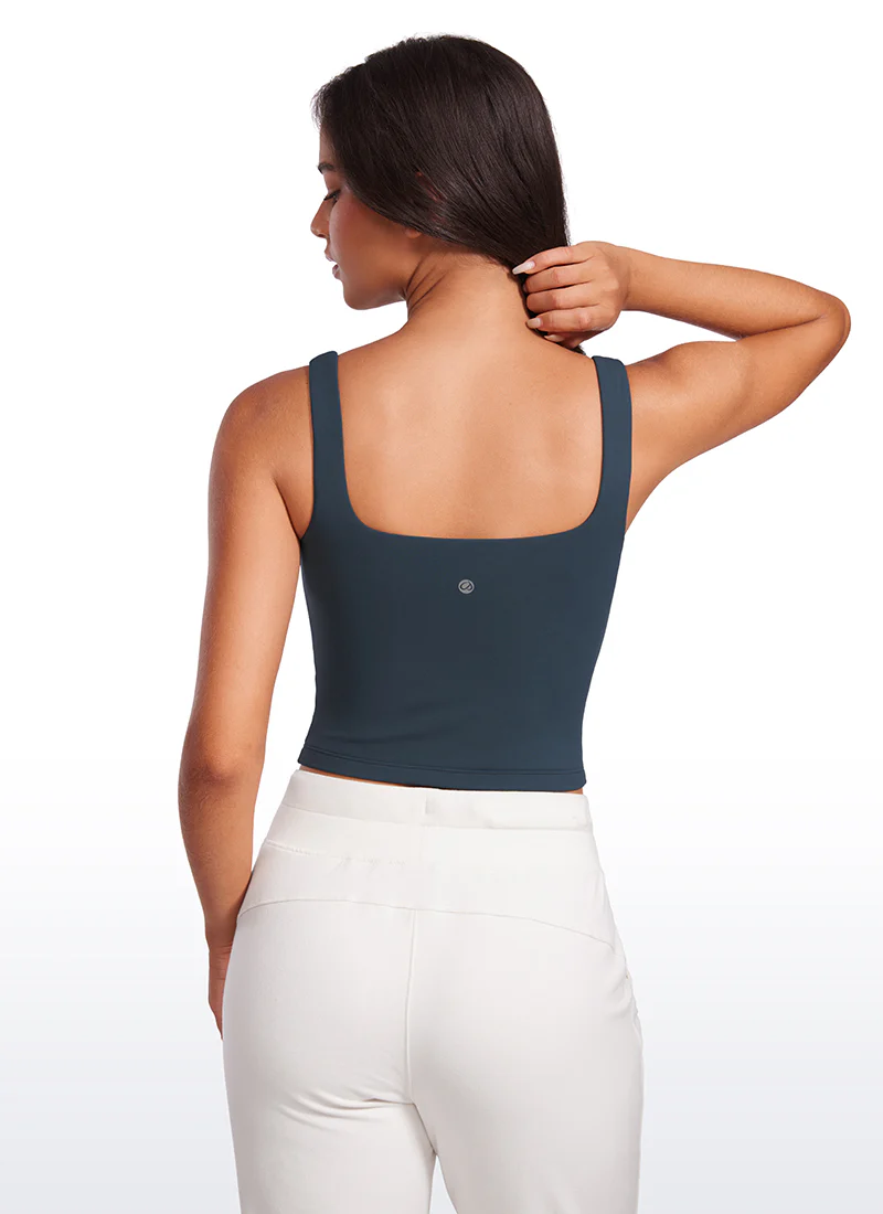 Butterluxe Double Lined Square Neck Tank - Image 14