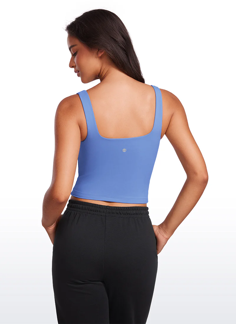 Butterluxe Double Lined Square Neck Tank - Image 2
