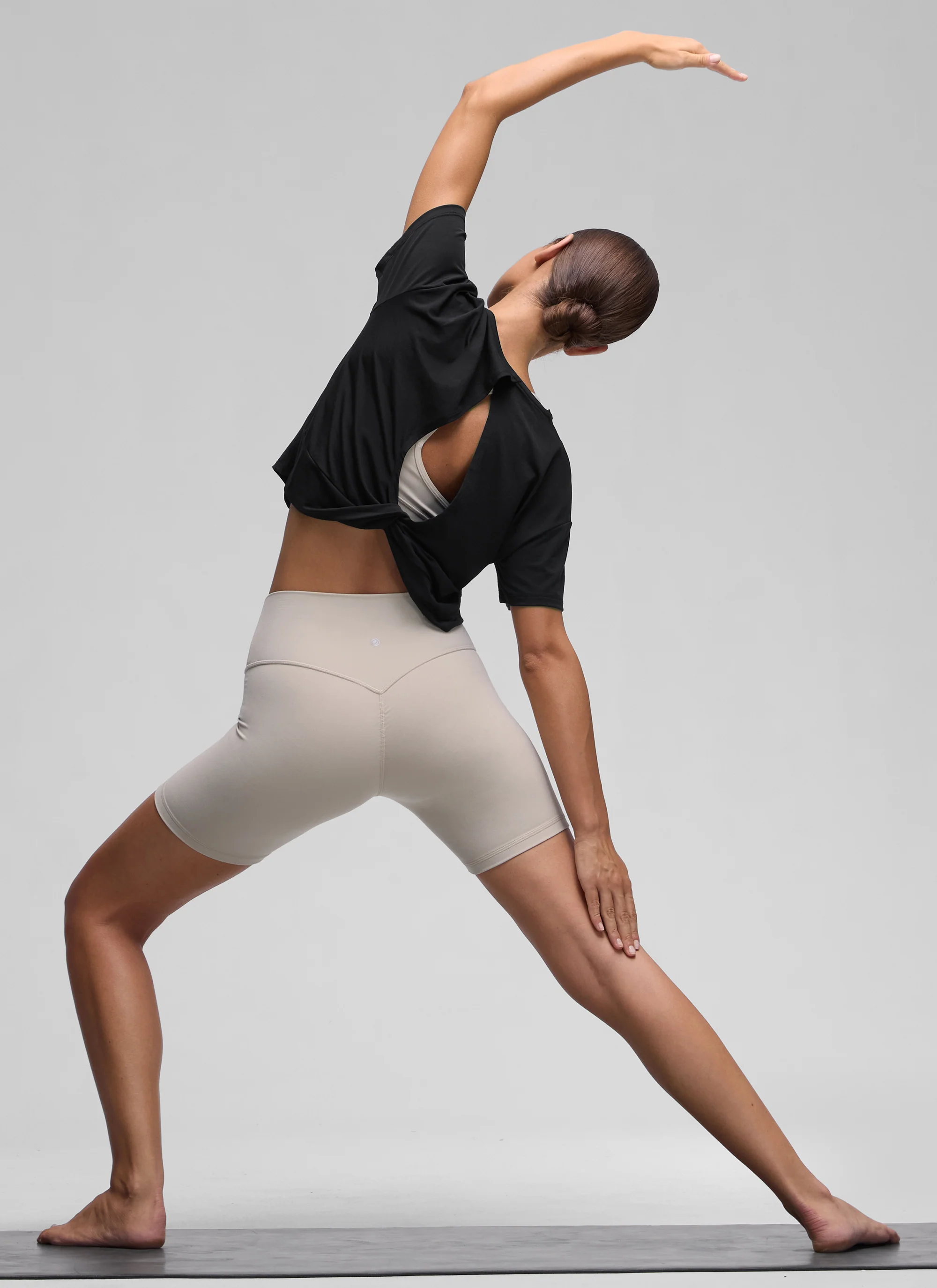 Open Back Cropped Short Sleeve - Image 12