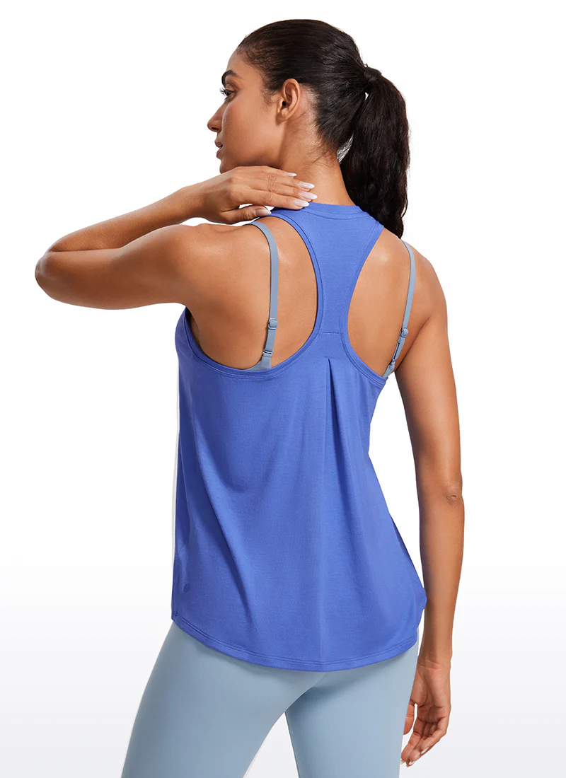Racerback Casual Sleeveless Tank - Image 33